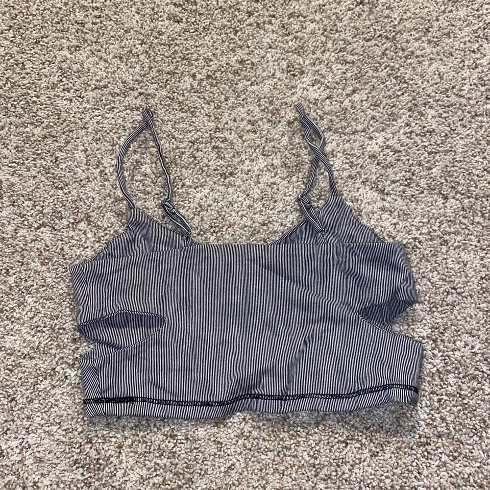 Striped AE Crop Top - Size XS